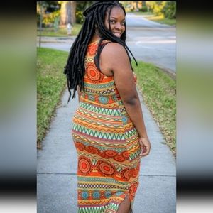 Gorgeous Maxi Dress that feels like LulaRoe Leggings!!!! Womens Size XL